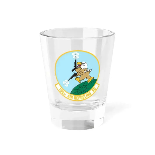 186 Air Refueling Squadron (U.S. Air Force) Shot Glass 1.5oz 1.5oz - Go Mug Yourself