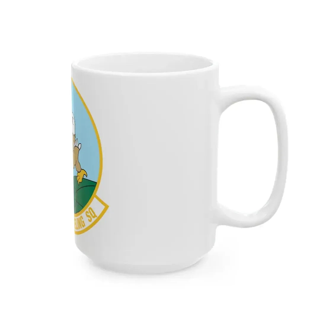 186 Air Refueling Squadron (U.S. Air Force) White Coffee Mug - Go Mug Yourself