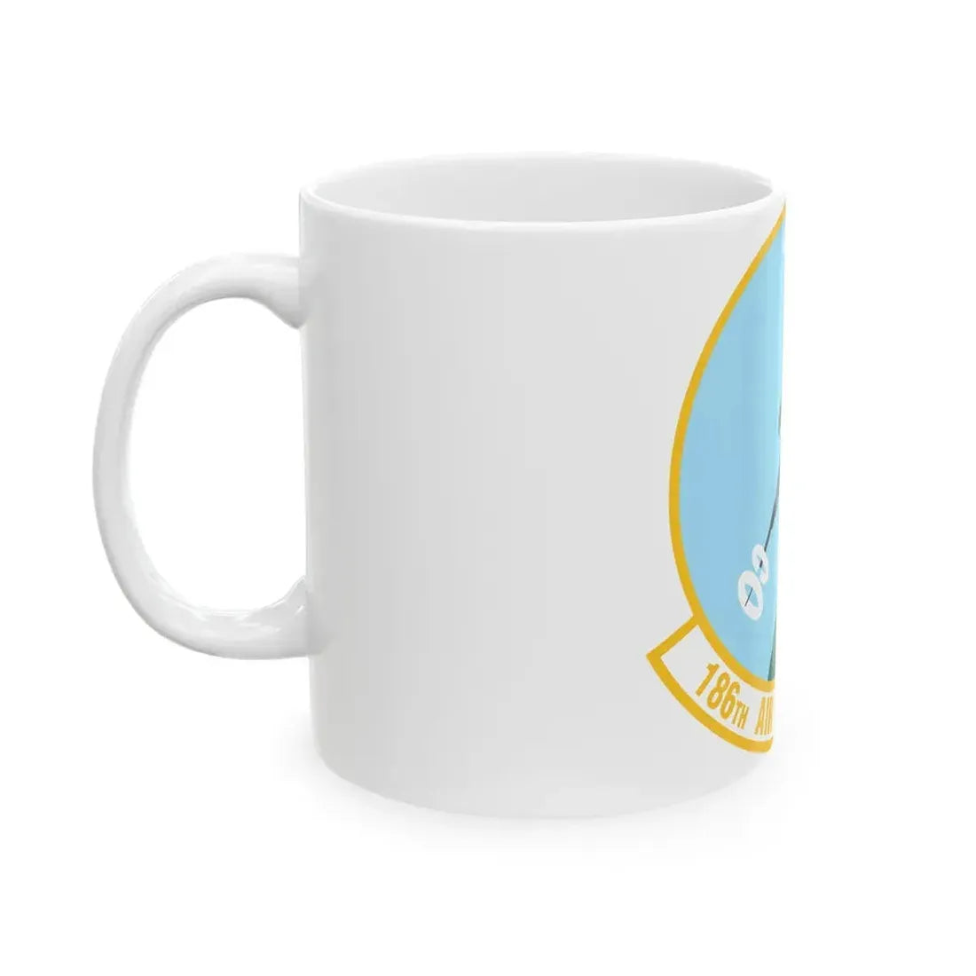 186 Air Refueling Squadron (U.S. Air Force) White Coffee Mug - Go Mug Yourself