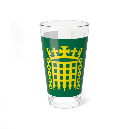 Flag House of Commons (United Kingdom) Pint Glass 16oz