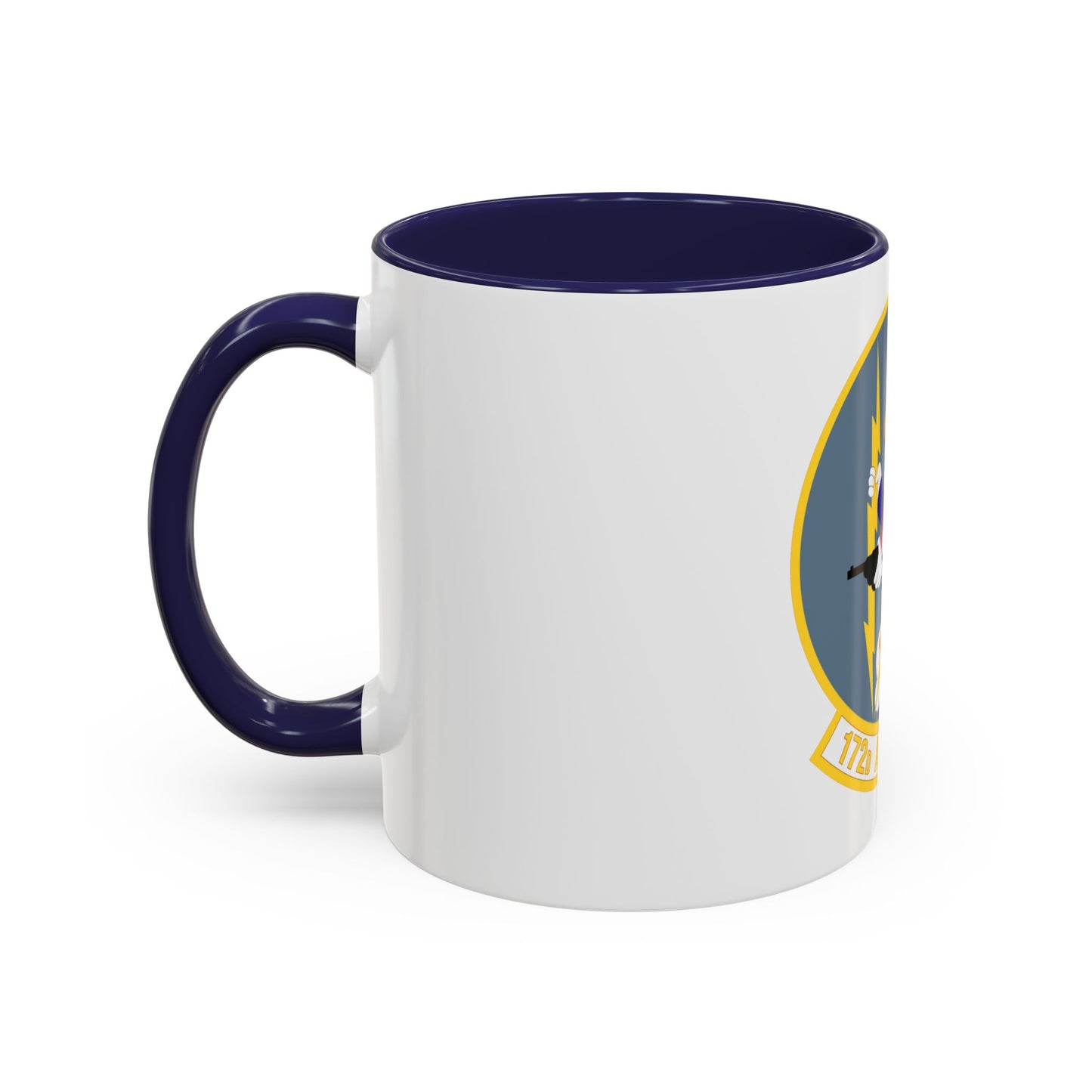 172d Airlift Squadron (U.S. Air Force) Accent Coffee Mug