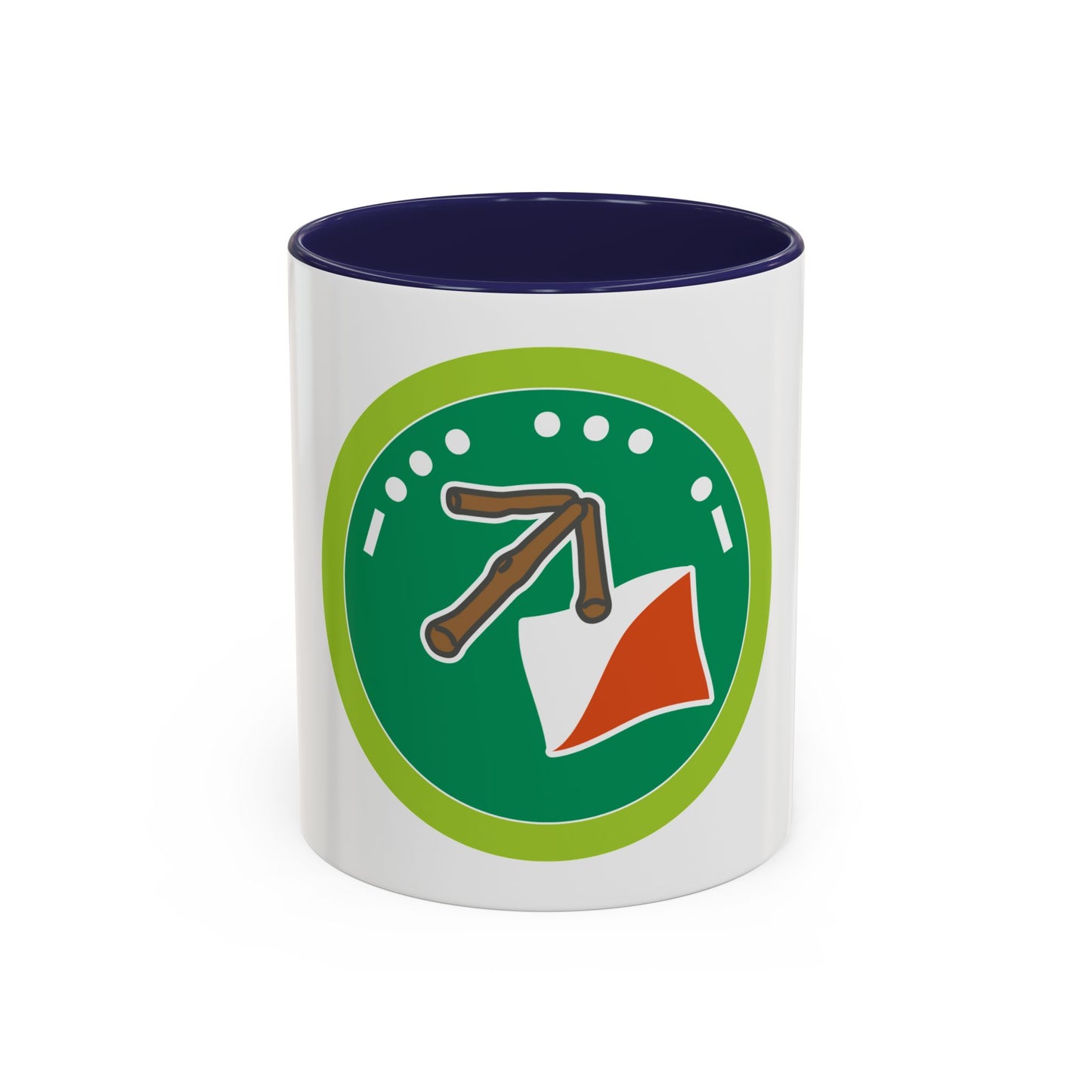 Sign Signal and Codes (Boy Scout Merit Badge) Accent Coffee Mug