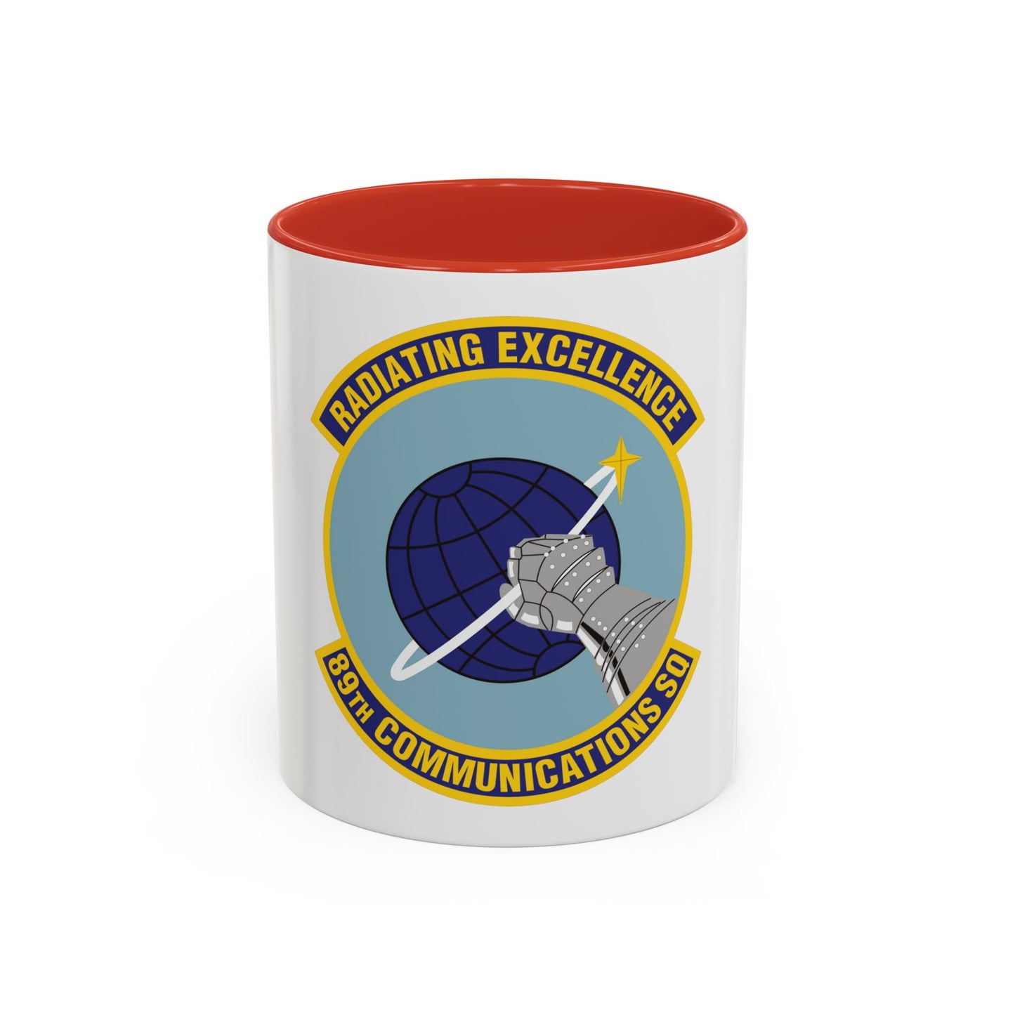 89th Communications Squadron (U.S. Air Force) Accent Coffee Mug