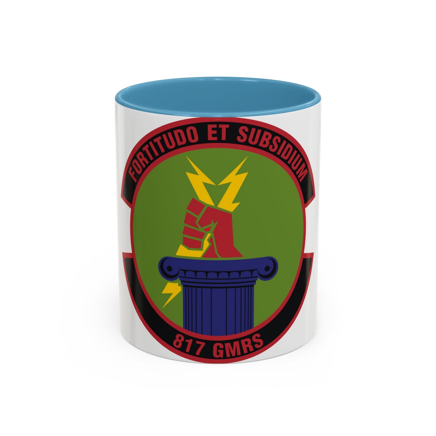 817th Global Mobility Readiness Squadron (U.S. Air Force) Accent Coffee Mug