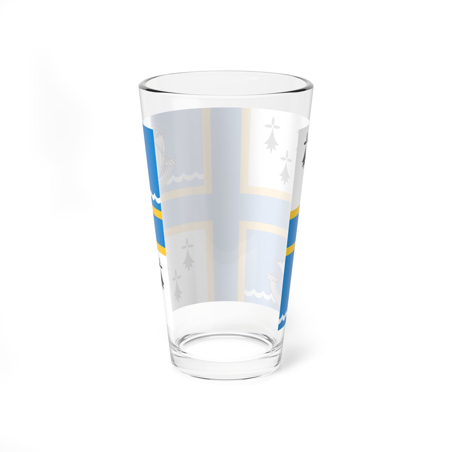 Pays de Redon traditional district flag (France) Pint Glass 16oz