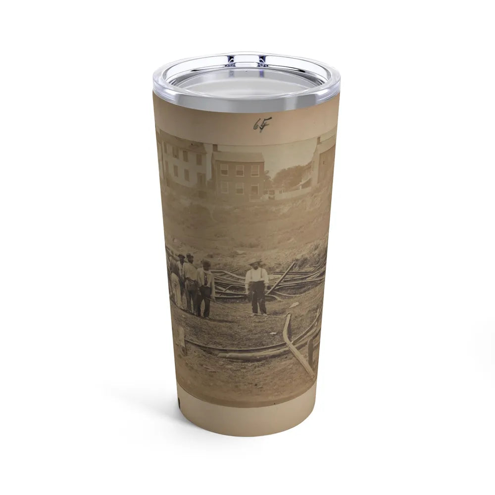 Railroad Construction Workers Straightening Track (U.S. Civil War) Tumbler 20oz-20oz-Go Mug Yourself