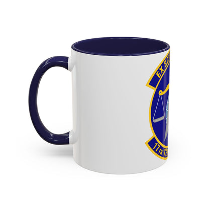 17th Test Squadron (U.S. Air Force) Accent Coffee Mug