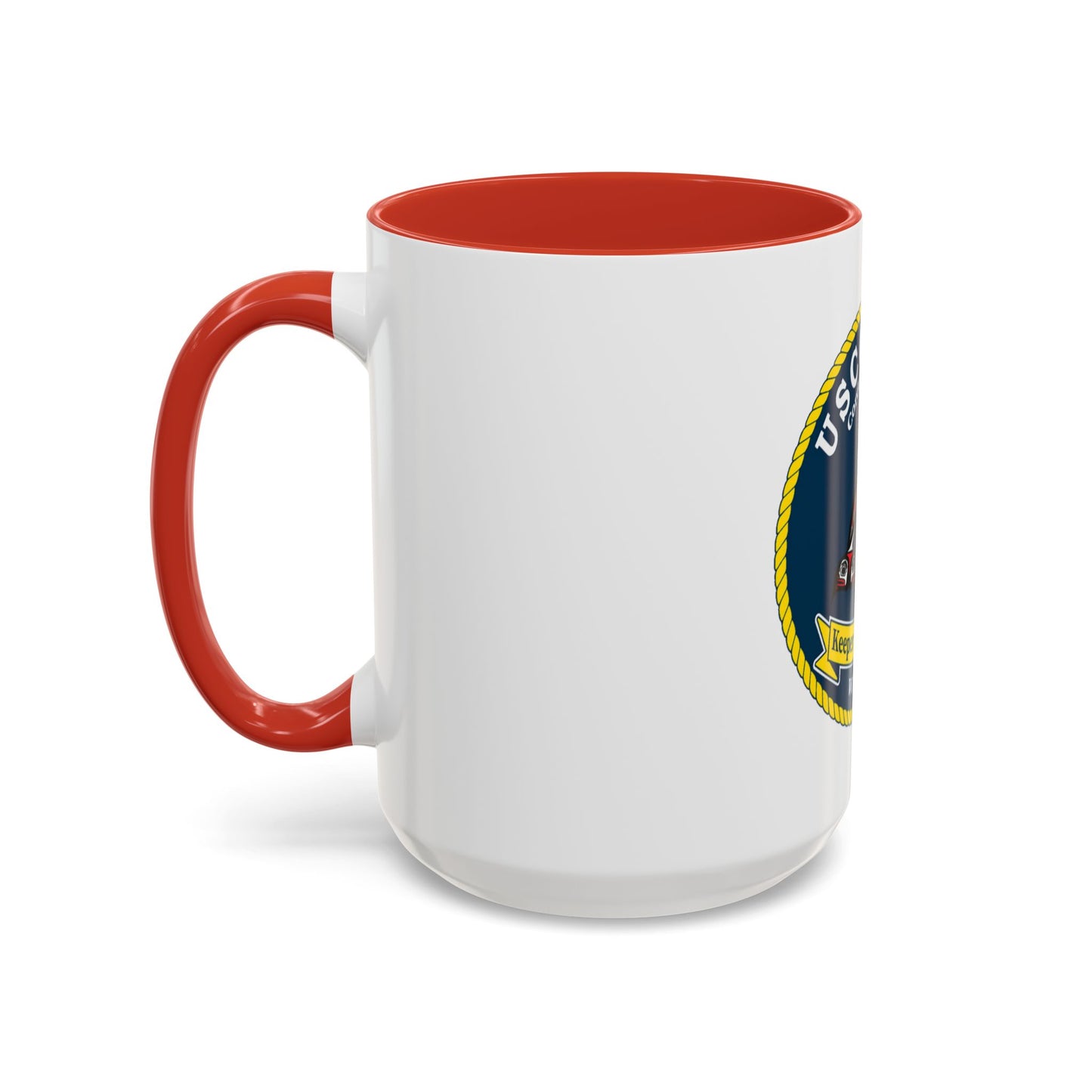 USCG FIR WLB 213 (U.S. Coast Guard) Accent Coffee Mug