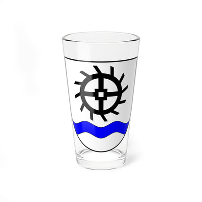 Mulegns wappen (Switzerland) (Coat of Arms) Pint Glass 16oz