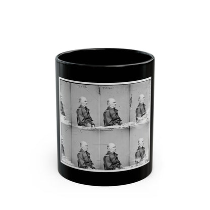 Adml. Shubrick, U.S.N. (U.S. Civil War) Black Coffee Mug