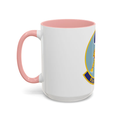 81st Fighter Squadron (U.S. Air Force) Accent Coffee Mug