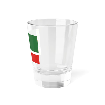Flag of the Chechen Republic (Russia) Shot Glass 1.5oz