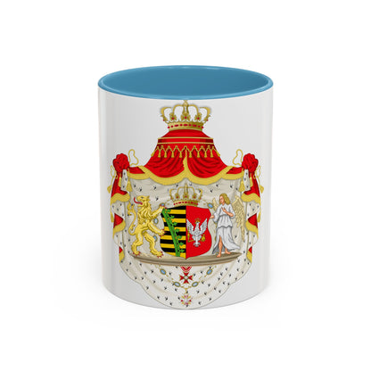 Grand Coat of Arms of Duchy of Warsaw - Accent Coffee Mug
