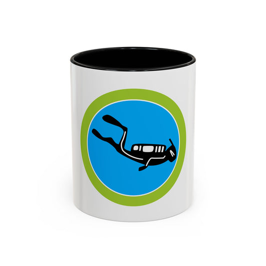 Scuba Diving (Boy Scout Merit Badge) Accent Coffee Mug