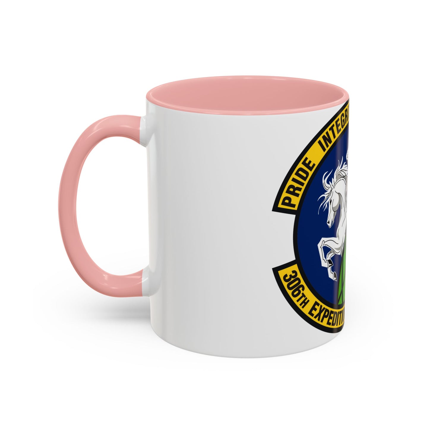 306th Expeditionary Airlift Squadron (U.S. Air Force) Accent Coffee Mug