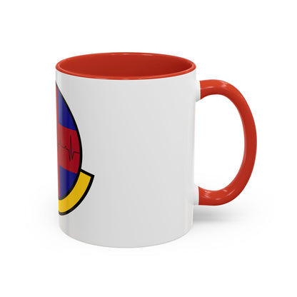 375 Healthcare Operations Squadron AMC (U.S. Air Force) Accent Coffee Mug