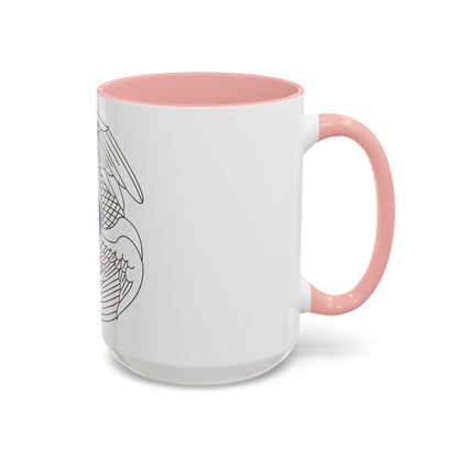 222 Aviation Regiment (U.S. Army) Accent Coffee Mug