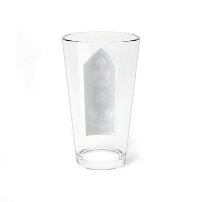 12.Libyan Air Force BG (Libya) (Military Rank) Pint Glass 16oz