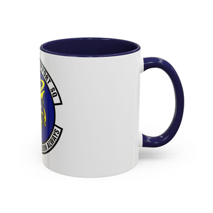 43d Mission Support Squadron (U.S. Air Force) Accent Coffee Mug