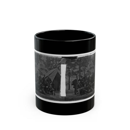 Harrison's Landing, Va. Members Of The Class Of 1860, U.S. Military Academy (U.S. Civil War) Black Coffee Mug