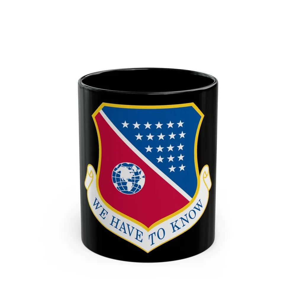 186th Air Refueling Wing (U.S. Air Force) Black Coffee Mug-11oz-Go Mug Yourself