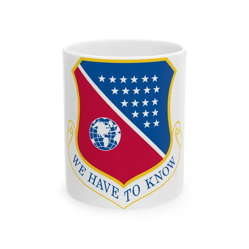 186th Air Refueling Wing (U.S. Air Force) White Coffee Mug-11oz-Go Mug Yourself