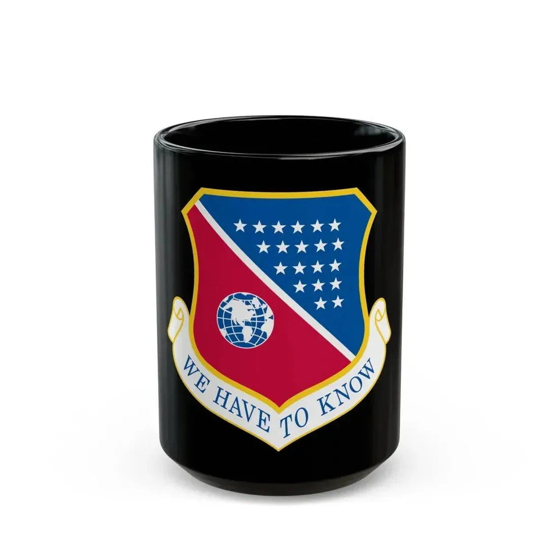 186th Air Refueling Wing (U.S. Air Force) Black Coffee Mug 15oz - Go Mug Yourself