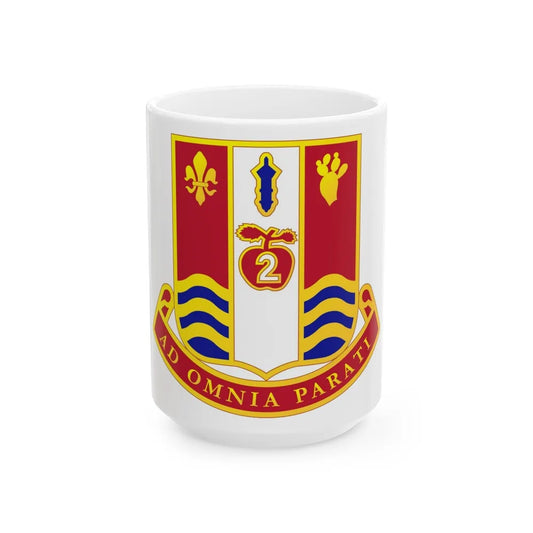 186th Artillery Regiment (U.S. Army) White Coffee Mug-15oz-Go Mug Yourself