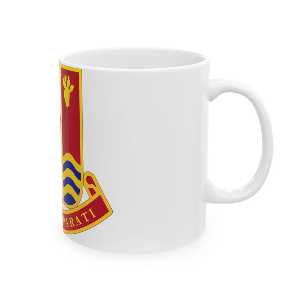 186th Artillery Regiment (U.S. Army) White Coffee Mug-Go Mug Yourself