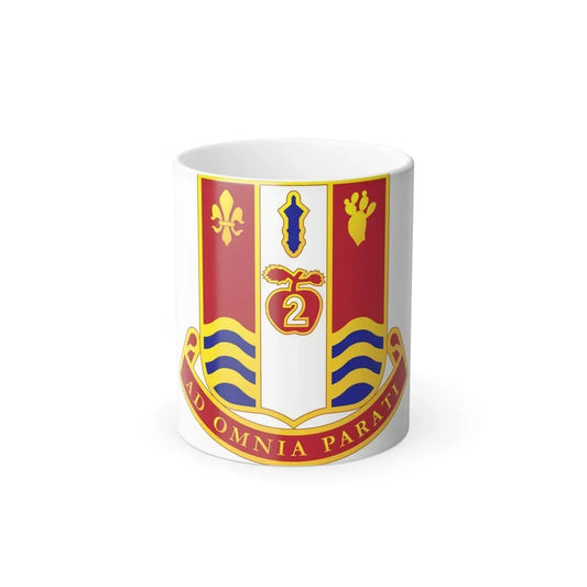 186th Artillery Regiment (U.S. Army) Color Changing Coffee Mug 11oz - Go Mug Yourself