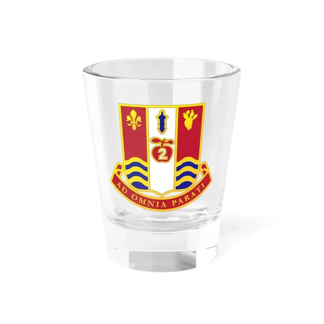 186th Artillery Regiment (U.S. Army) Shot Glass 1.5oz 1.5oz - Go Mug Yourself