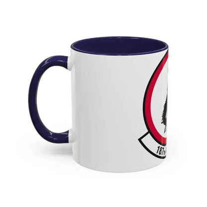 187 Airlift Squadron (U.S. Air Force) Accent Coffee Mug - Go Mug Yourself