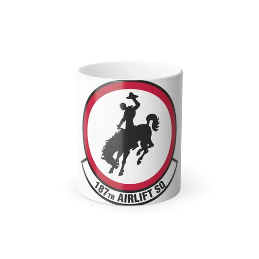 187 Airlift Squadron (U.S. Air Force) Color Changing Coffee Mug 11oz - Go Mug Yourself