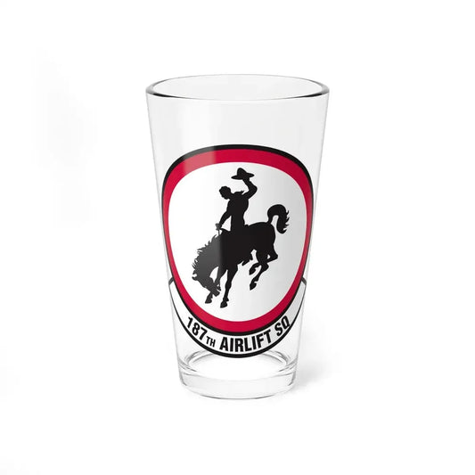 187 Airlift Squadron (U.S. Air Force) Pint Glass 16oz 16oz - Go Mug Yourself