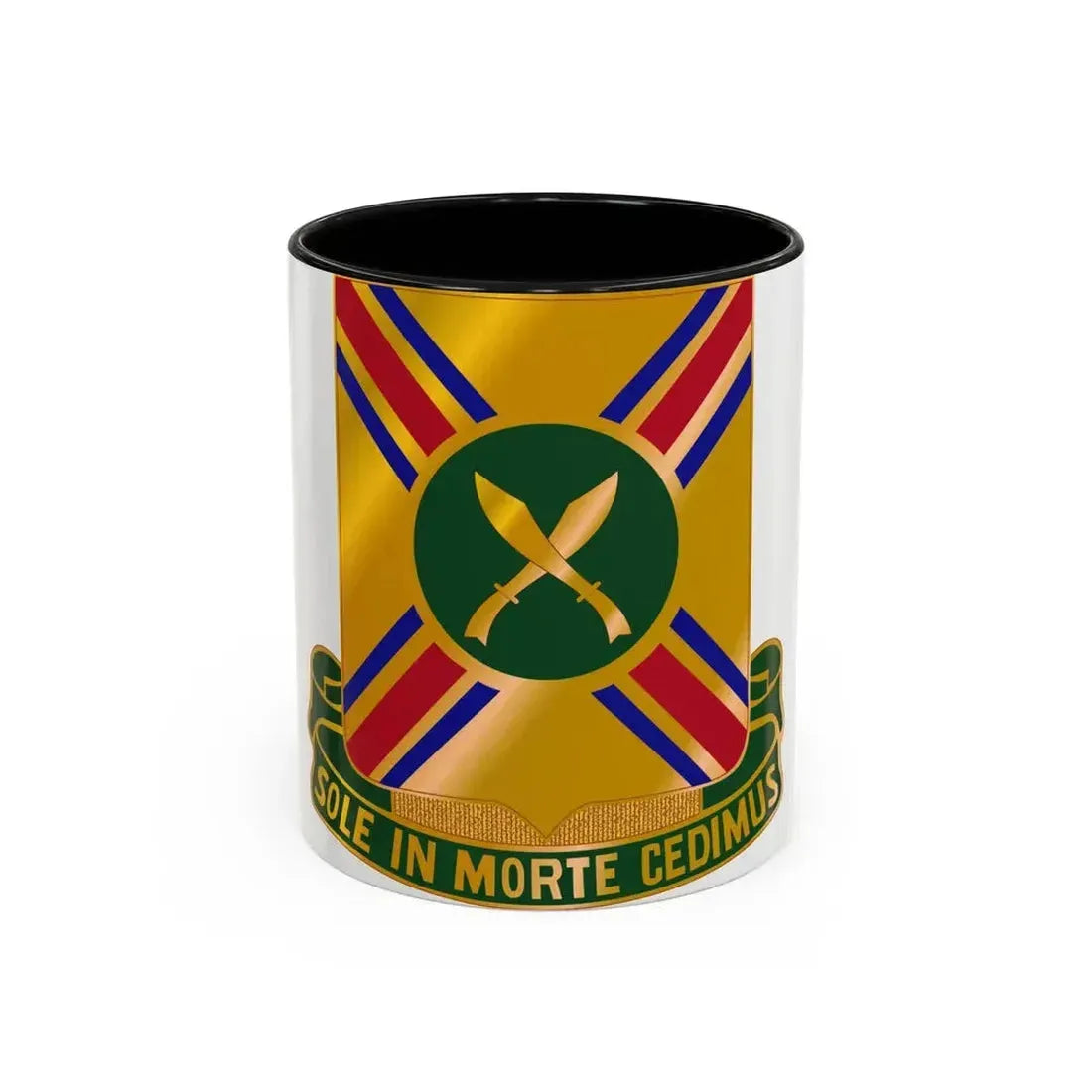 187 Armor Regiment (U.S. Army) Accent Coffee Mug 11oz Black - Go Mug Yourself