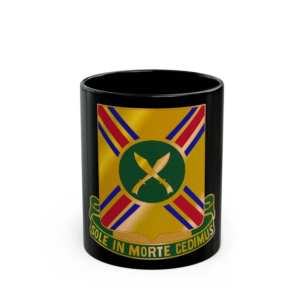 187 Armor Regiment (U.S. Army) Black Coffee Mug 11oz - Go Mug Yourself