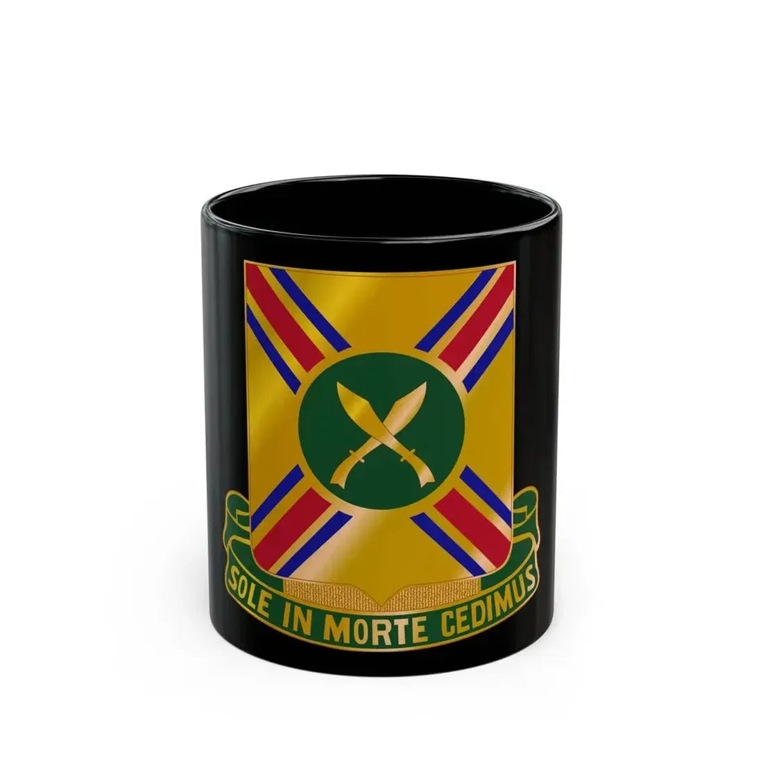 187 Armor Regiment (U.S. Army) Black Coffee Mug 11oz - Go Mug Yourself