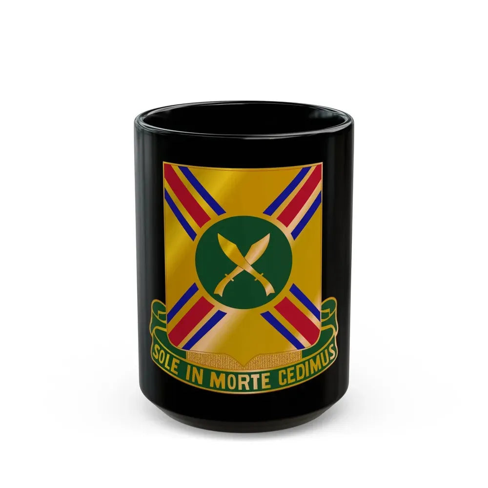 187 Armor Regiment (U.S. Army) Black Coffee Mug 15oz - Go Mug Yourself