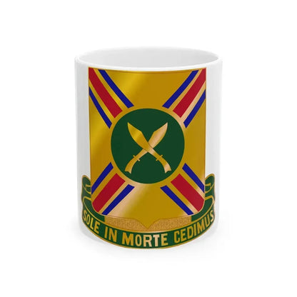 187 Armor Regiment (U.S. Army) White Coffee Mug 11oz - Go Mug Yourself