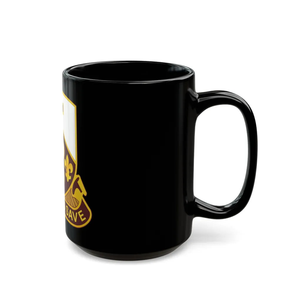 187 Medical Battalion (U.S. Army) Black Coffee Mug-Go Mug Yourself