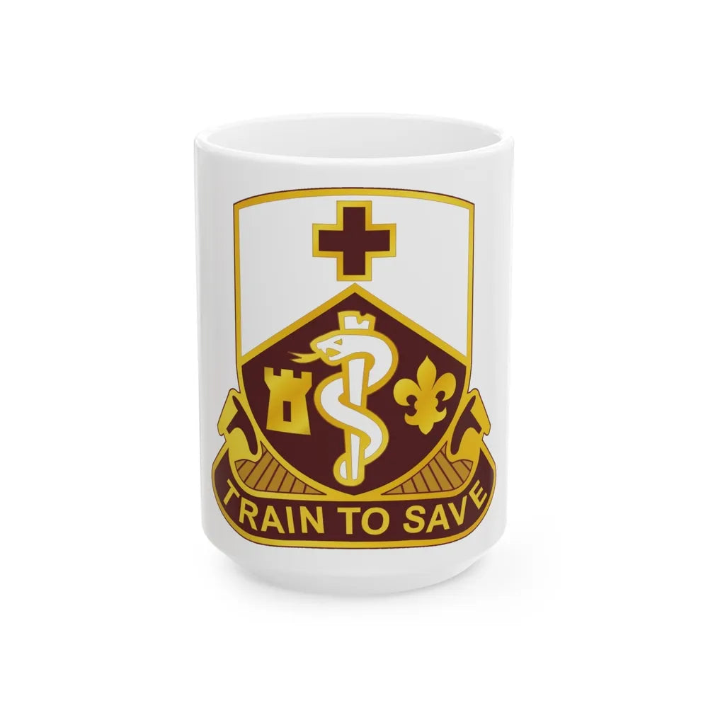 187 Medical Battalion (U.S. Army) White Coffee Mug-15oz-Go Mug Yourself