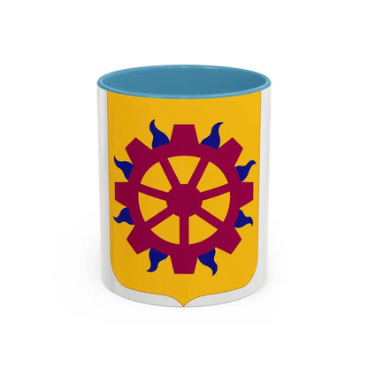 187 Ordnance Battalion 2 (U.S. Army) Accent Coffee Mug 11oz Light Blue - Go Mug Yourself