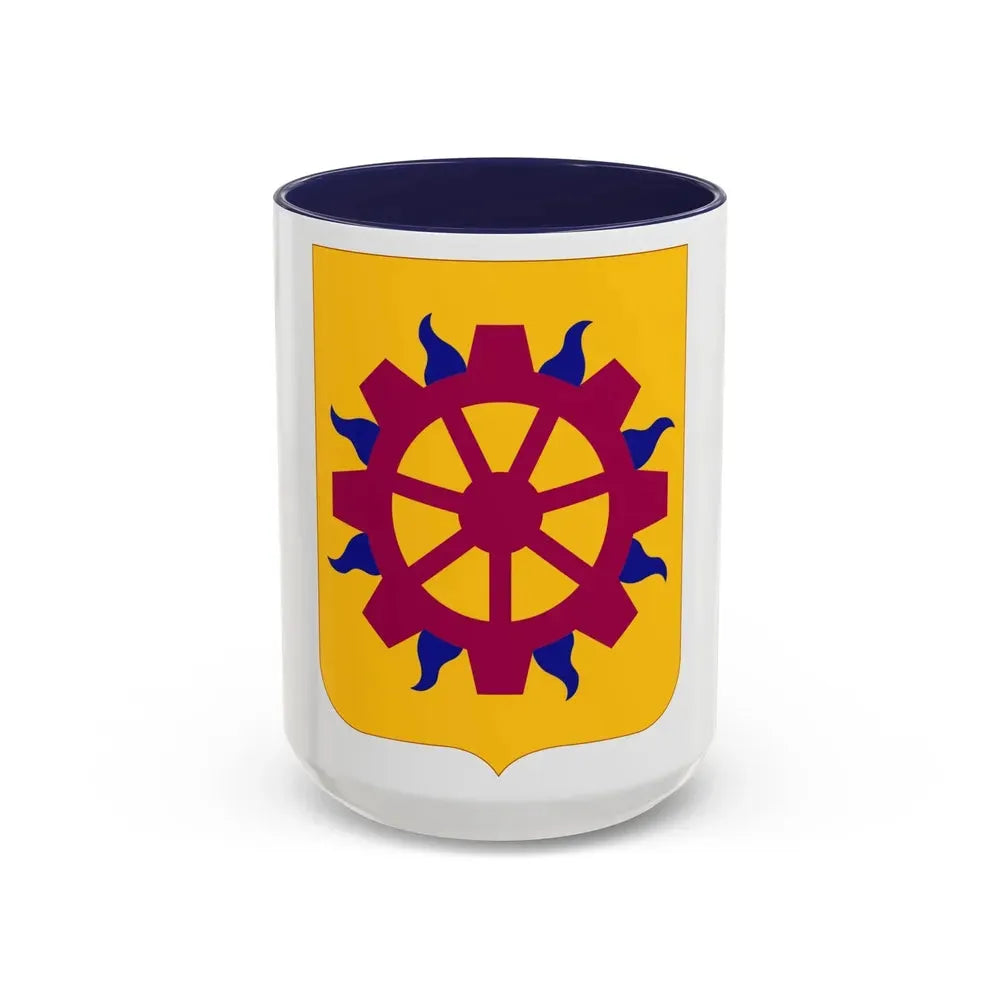 187 Ordnance Battalion 2 (U.S. Army) Accent Coffee Mug 15oz Navy - Go Mug Yourself