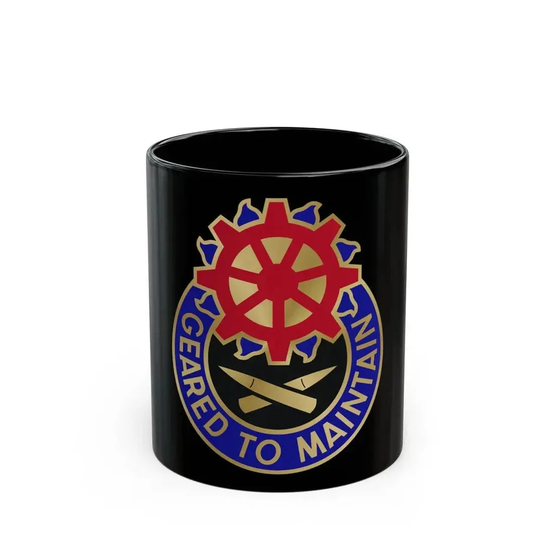 187 Ordnance Battalion (U.S. Army) Black Coffee Mug 11oz - Go Mug Yourself