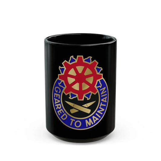 187 Ordnance Battalion (U.S. Army) Black Coffee Mug 15oz - Go Mug Yourself