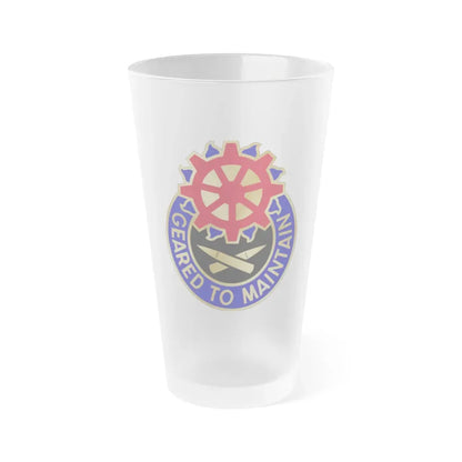 187 Ordnance Battalion (U.S. Army) Frosted Pint Glass 16oz Default Title - Go Mug Yourself