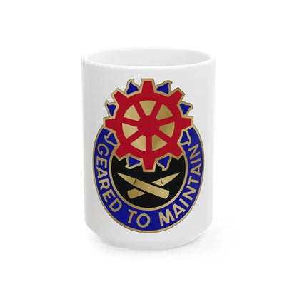 187 Ordnance Battalion (U.S. Army) White Coffee Mug 15oz - Go Mug Yourself