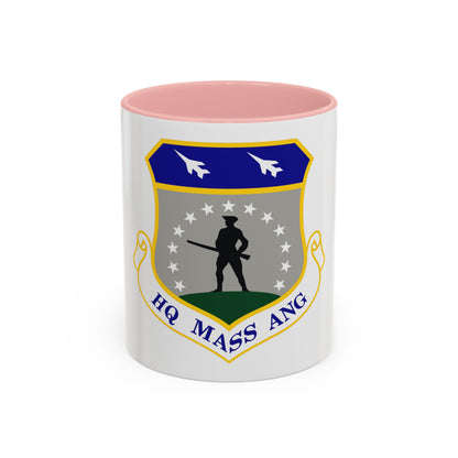 Headquarters Massachusetts Air National Guard (U.S. Air Force) Accent Coffee Mug