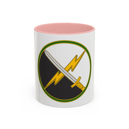 First Information Operations Command CSIB (U.S. Army) Accent Coffee Mug