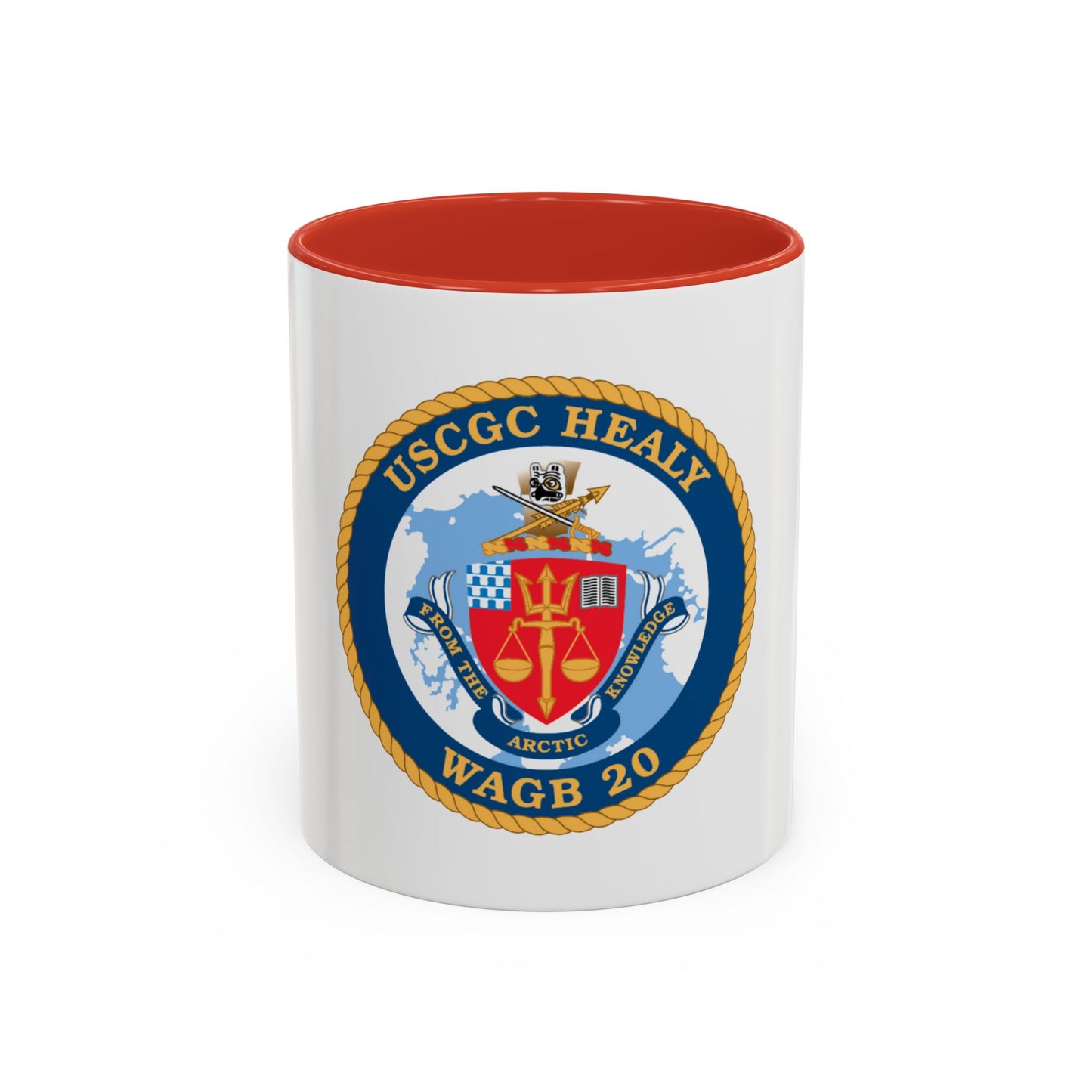 USCGC Healy WAGB 20 (U.S. Coast Guard) Accent Coffee Mug